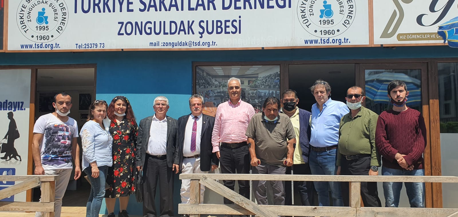 TSD GENEL BAŞKANI VE GENEL SEKRETERİ ZONGULDAK ŞUBESİNİ ZİYÂRET ETMİŞLERDİR!