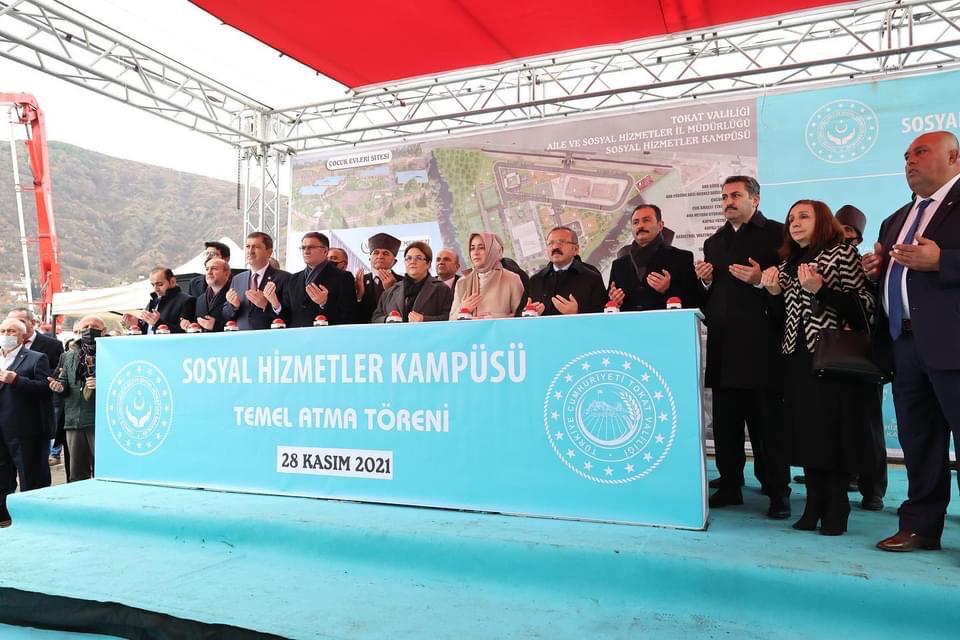 TOKAT SOSYAL HİZMETLER KAMPÜSÜNÜN TEMELİ ATILDI !