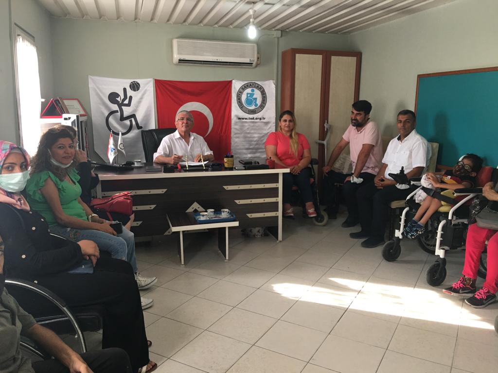     TSD GENEL BAŞKANI ŞÜKRÜ BOYRAZ VE MALİ SEKRETERİ MERSİN ŞUBESİNİ ZİYÂRET ETMİŞLERDİR !