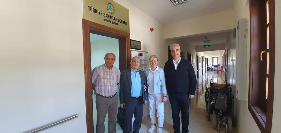 TSD GENEL BAŞKANI VE GENEL SEKRETERİ AMASYA ŞUBESİNİ ZİYÂRET ETMIŞLERDİR!