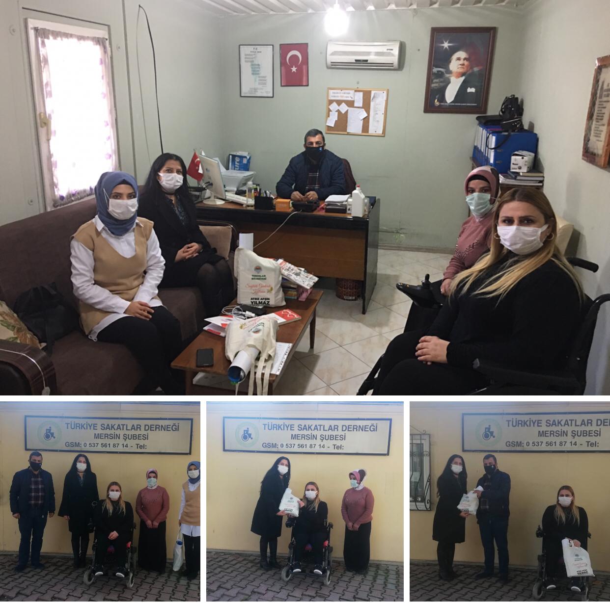 TSD MERSİN ŞUBESİNİ ZİYARET !