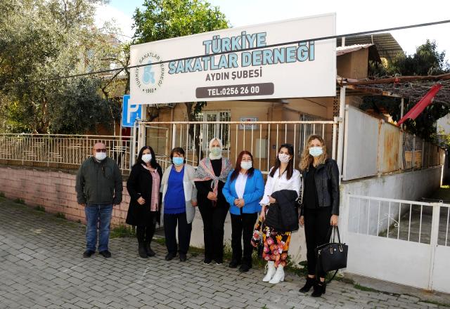 Engelli Dostu ADÜ' projesi için engelli dernekleri ziyaret edildi