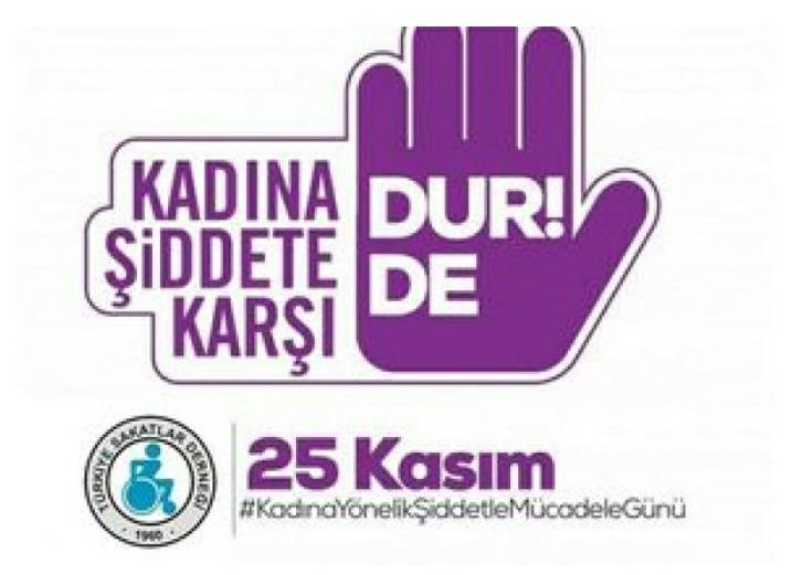 KADINA YÖNELİK ŞİDDETE KARŞI ORTAK TAVIR ALMALIYIZ…