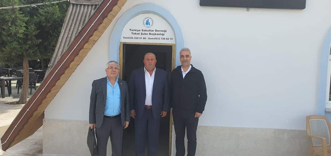 TSD GENEL BAŞKANI VE GENEL SEKRETERİ TOKAT ŞUBESİNİ ZİYÂRET ETMIŞLERDİR!