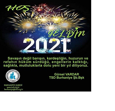 TSD BURHANİYE ŞUBESİNDEN YENİYIL MESAJI!