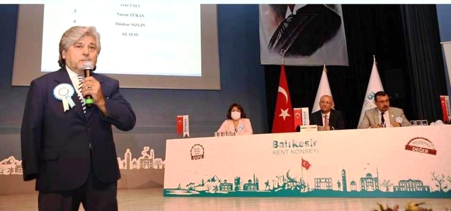 TSD Balıkesir şube başkanı Zeki Uslu Engelsiz Şehir Meclis Başkanı oldu