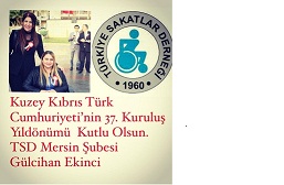TSD MERSİN ŞUBESİ KUZEY KIBRIS CUMHURİYETİNİN 37. YIL DÖNÜMÜNÜ KUTLADI !