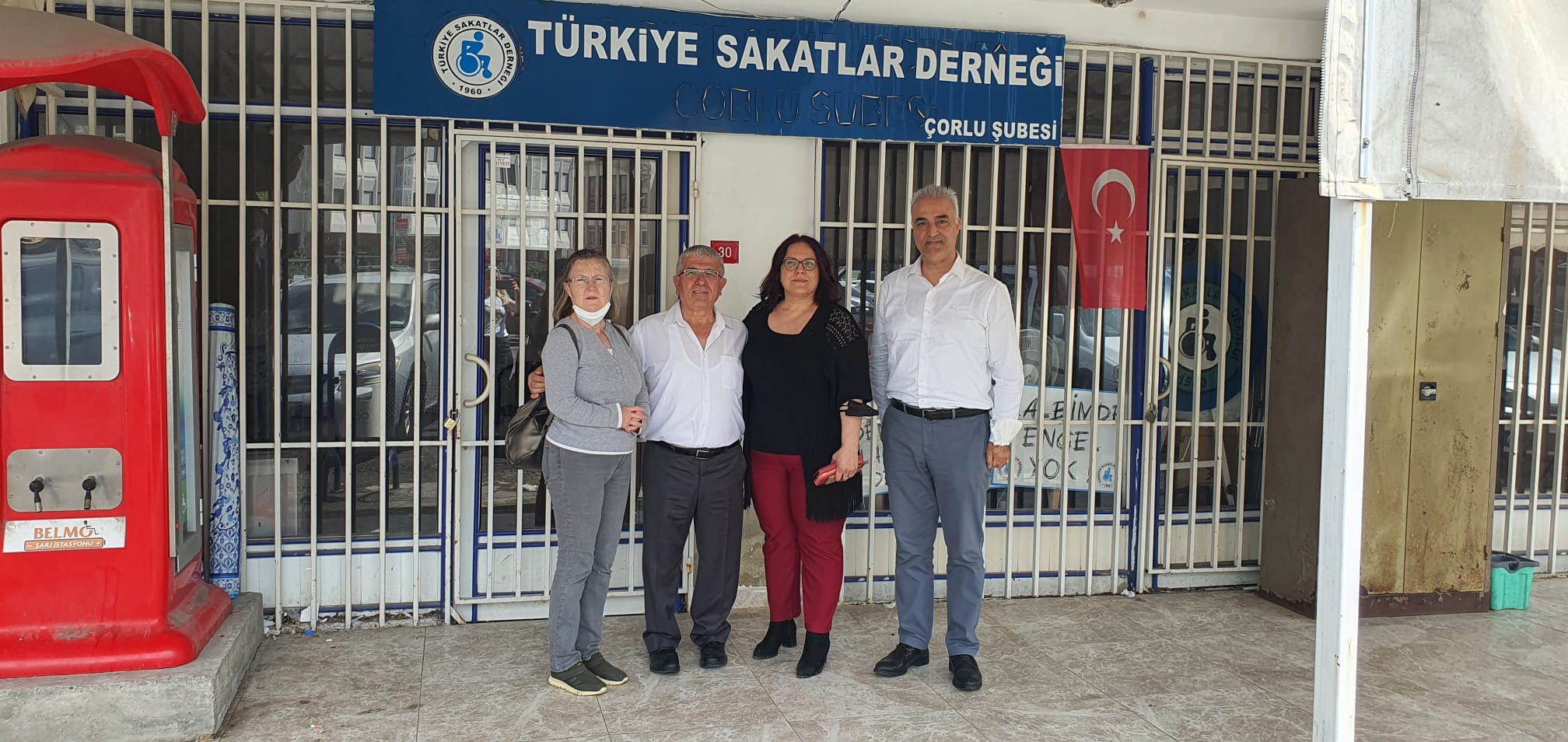 TSD GENEL BAŞKANI,GENEL SEKRETER VE MALİ SEKRETER ÇORLU  ŞUBESİNI ZİYARET ETMİŞLERDİR !