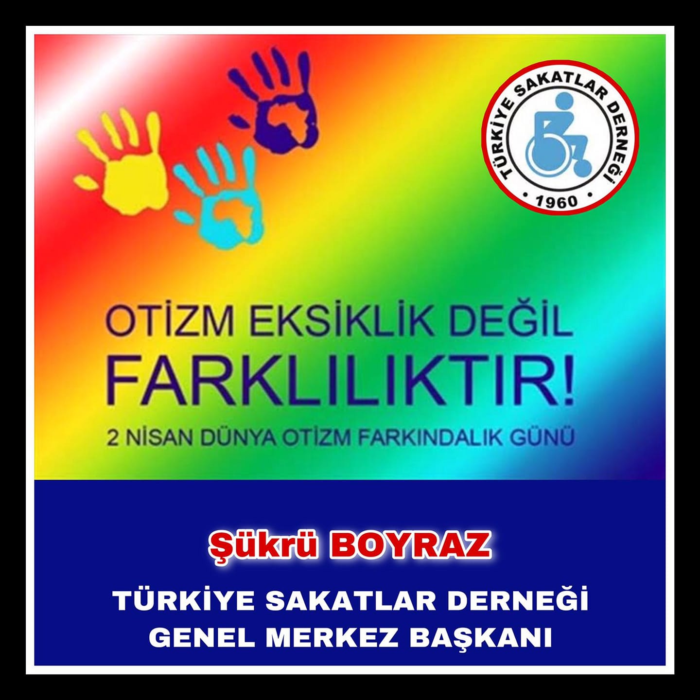 2 NİSAN DÜNYA OTİZM FARKINDALIK GÜNÜ 