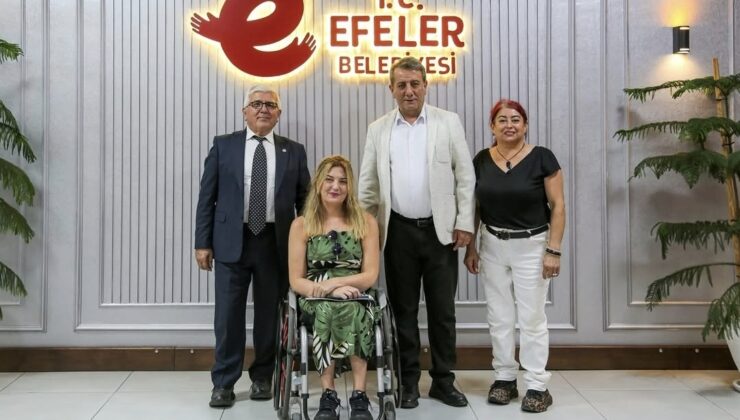 Türkiye Sakatlar Derneği’nden Efeler Belediyesi’ne Anlamlı Ziyaret: “Engelsiz Bir Gelecek İçin Birlikte Çalışacağız”