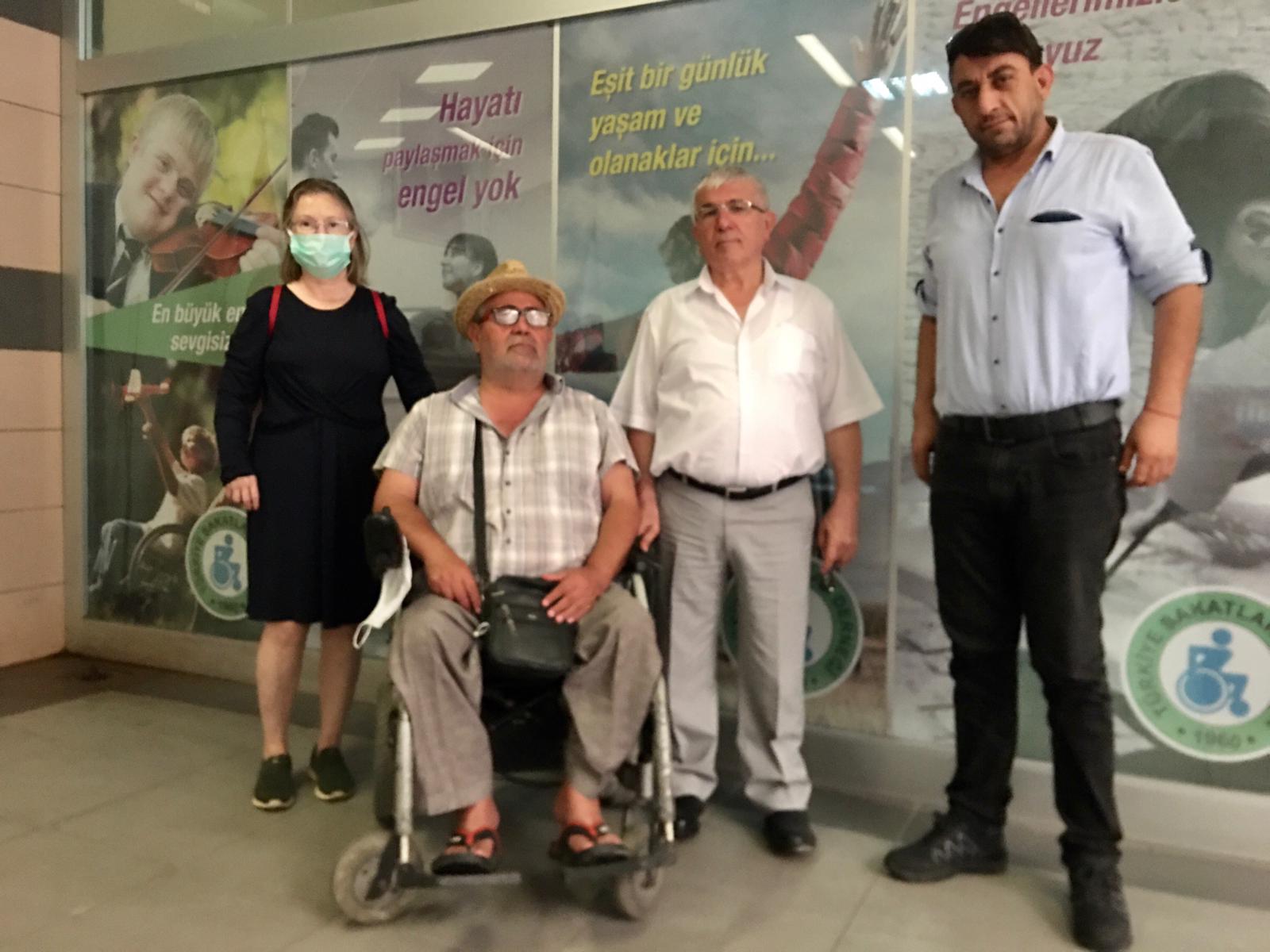 TSD GENEL BAŞKANI ŞÜKRÜ BOYRAZ VE MALİ SEKRETERİ  ADANA ŞUBESİNİ ZİYÂRET ETMİŞLERDİR !